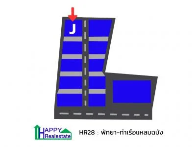 R28J — โกดังเช่าแหลมฉบัง-พัทยา รวมพื้นที่ใช้สอยทั้งหมด 780ตร.ม.