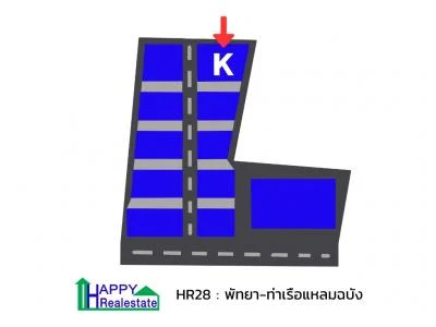 R28K — โกดังเช่าแหลมฉบัง-พัทยา รวมพื้นที่ใช้สอยทั้งหมด 600ตร.ม.
