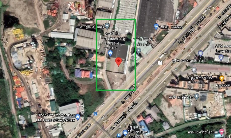 HR08 โกดังสำเร็จรูปให้เช่า ถนนพระราม2