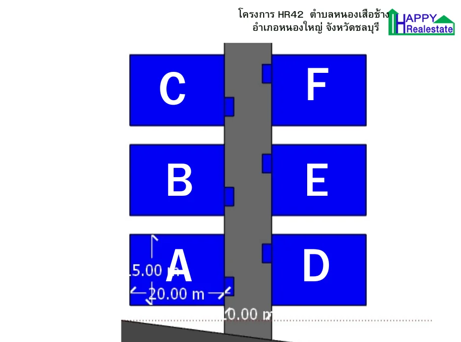HR42 โกดังสำเร็จรูปให้เช่า ต.หนองเสือช้าง อ.หนองใหญ่ จ.ชลบุรี
