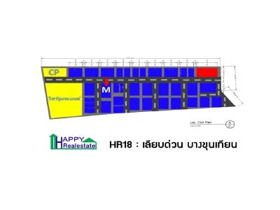 R18M — โกดังให้เช่า เลียบด่วน บางขุนเทียน 420 ตรม.