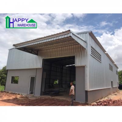 ผลงานโกดังสำเร็จรูป รุ่น HW-H ขนาด 12x25x6 เมตร รูปที่ 1