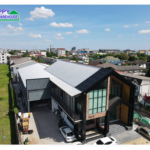 ผลงานโกดังสำเร็จรูป HW-H ขนาด 18.2x48.15x9 เมตร รูปที่ 4