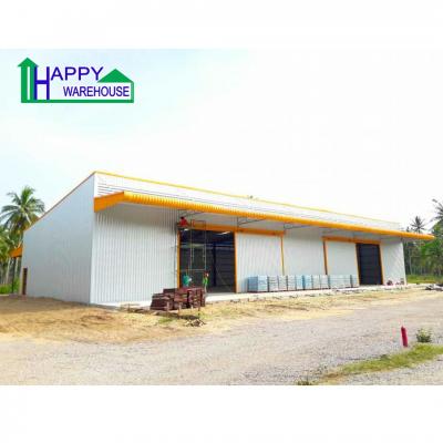 ผลงานโกดังสำเร็จรูป รุ่น HW-H ขนาด 18x42x8 เมตร รูปที่ 1