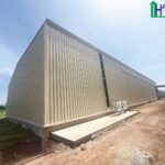 ผลงานโกดังสำเร็จรูป รุ่น HW-H ขนาด 22x48x6.6 เมตร รูปที่ 6