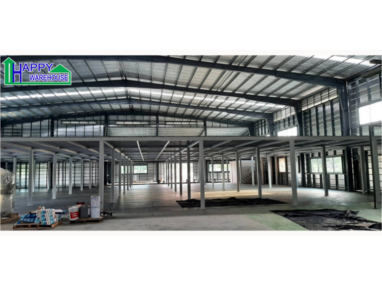 ผลงานโกดังสำเร็จรูป รุ่น HW-H ขนาด 30x138x7.5 เมตร รูปที่ 3