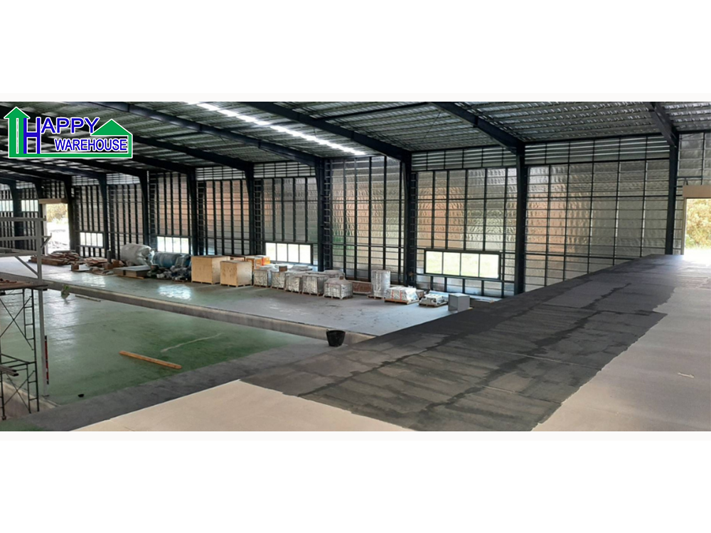 ผลงานโกดังสำเร็จรูป รุ่น HW-H ขนาด 30x138x7.5 เมตร รูปที่ 6