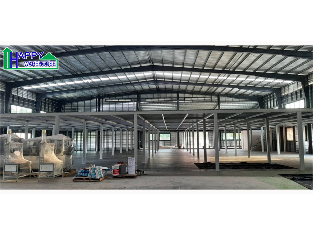 ผลงานโกดังสำเร็จรูป รุ่น HW-H ขนาด 30x138x7.5 เมตร รูปที่ 7