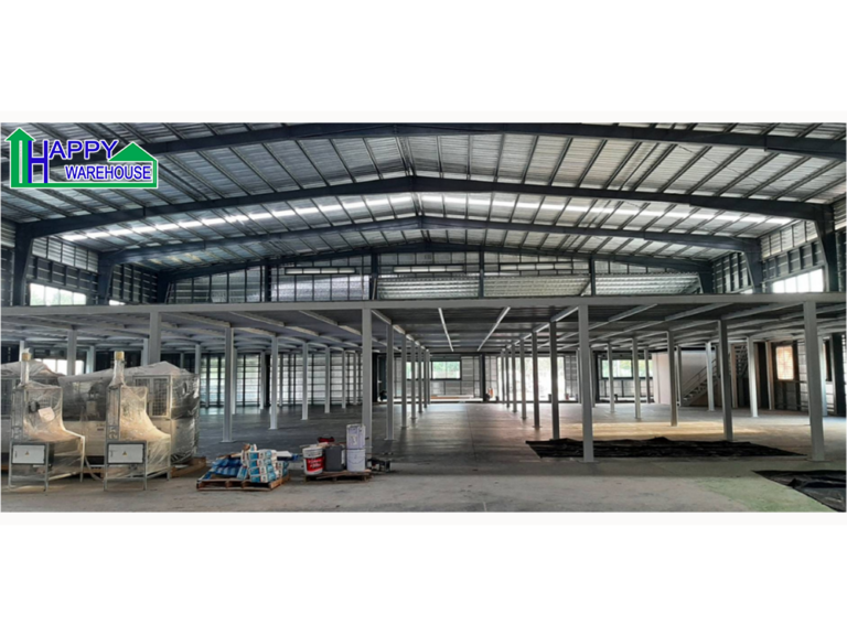ผลงานโกดังสำเร็จรูป รุ่น HW-H ขนาด 30x138x7.5 เมตร รูปที่ 7