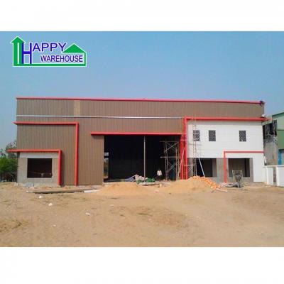 ผลงานโกดังสำเร็จรูป รุ่น HW-H ขนาด 30x35x8 เมตร รูปที่ 1