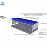 ผลงานโกดังสำเร็จรูป รุ่น HW-H ขนาด 7x20x6 เมตร รูปที่ 3