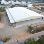 ผลงานโกดังสำเร็จรูป รุ่น HW-HB ขนาด 32x54x6 เมตร รูปที่ 3