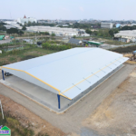 ผลงานโกดังสำเร็จรูป รุ่น HW-HB ขนาด 32x54x6 เมตร รูปที่ 6