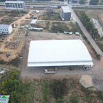 ผลงานโกดังสำเร็จรูป รุ่น HW-HB ขนาด 32x54x6 เมตร รูปที่ 8