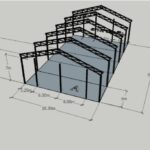 ผลงานโกดังสำเร็จรูป รุ่น HW-HC ขนาด 18.8x30x8 เมตร รูปที่ 2