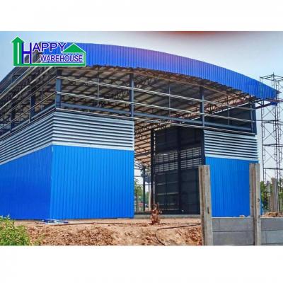 ผลงานโกดังให้เช่า นาตาล อุบลราชธานี รุ่น HW-HCC ขนาด 16x30x9.2 เมตร รูปที่ 1